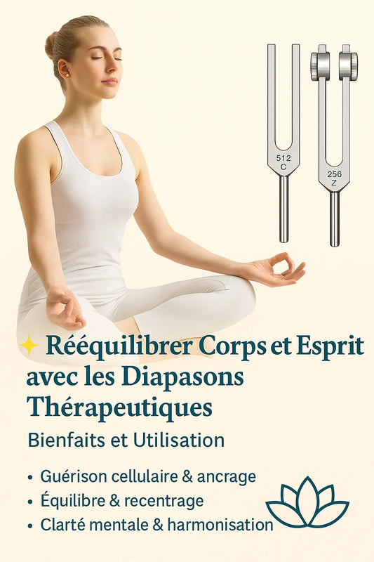✨ Rééquilibrer Corps et Esprit avec les Diapasons Thérapeutiques : Bienfaits et Utilisation