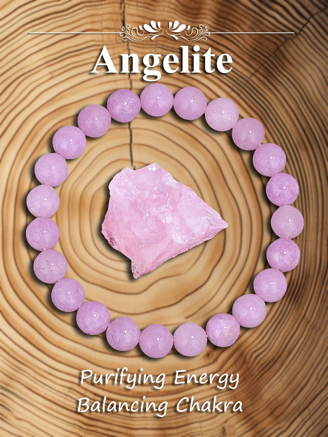Bracelet en pierre véritable – 3 tailles au choix
