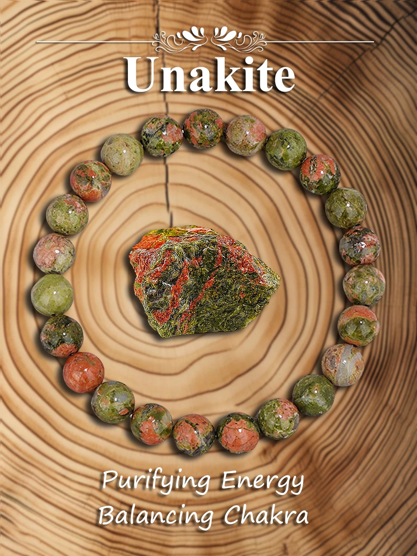 Bracelet en pierre véritable – 3 tailles au choix