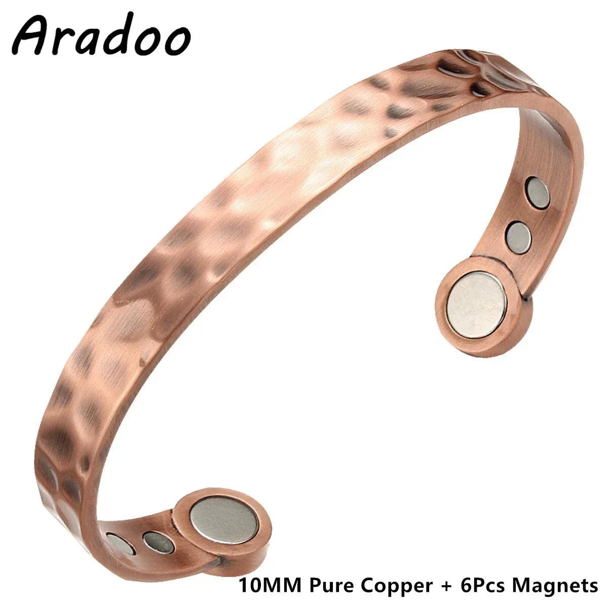 Bracelet HYKCOS en Cuivre Pur – Thérapie Magnétique 3500 Gauss | Énergie & Bien-Être