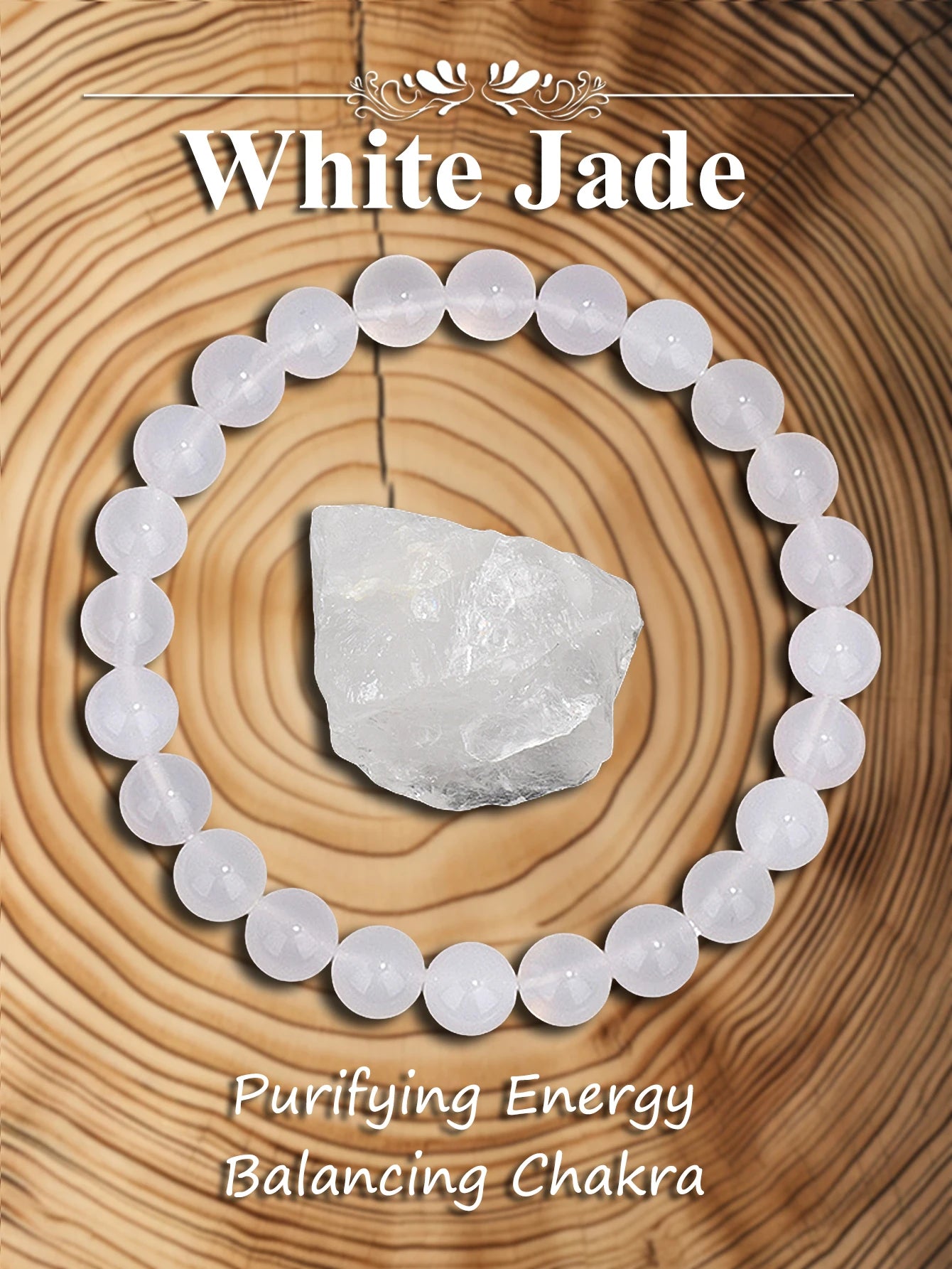 Bracelet en pierre véritable – 3 tailles au choix