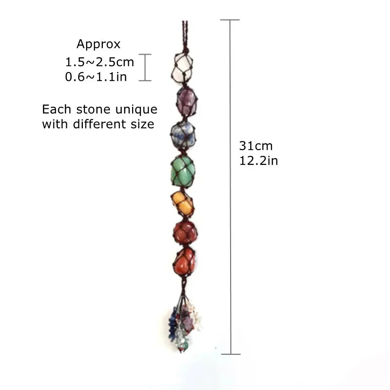 Arbre de Vie en Cristaux – Équilibre des 7 Chakras & Énergie Spirituelle