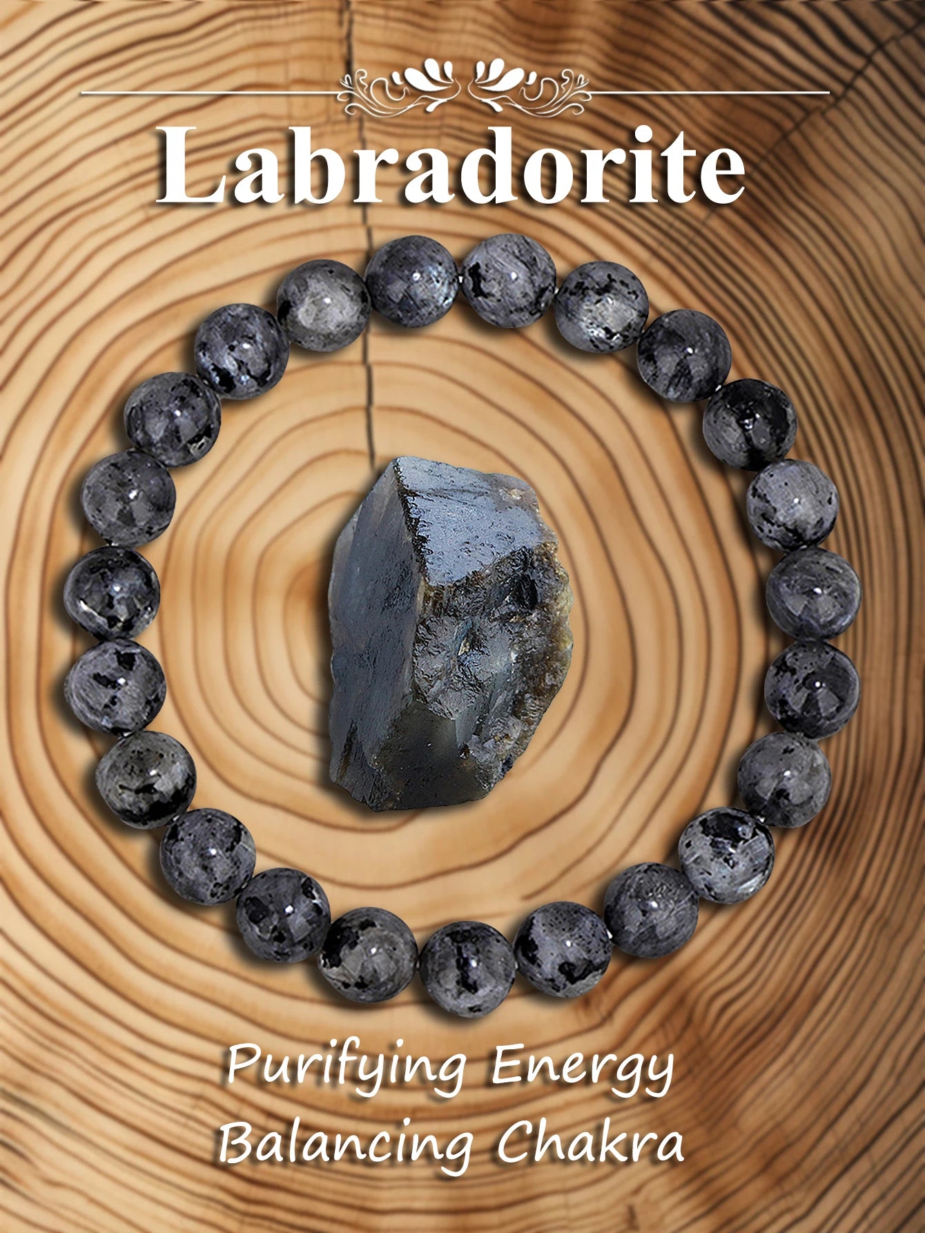 Bracelet en pierre véritable – 3 tailles au choix