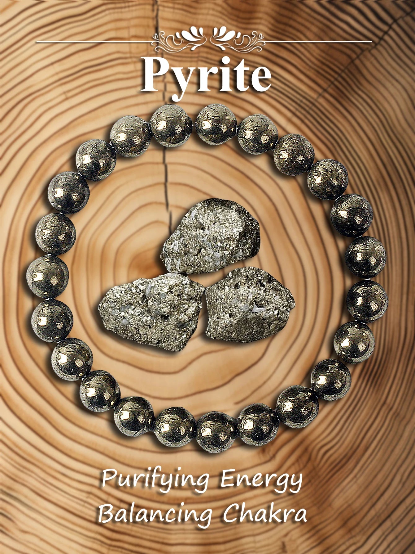 Bracelet en pierre véritable – 3 tailles au choix