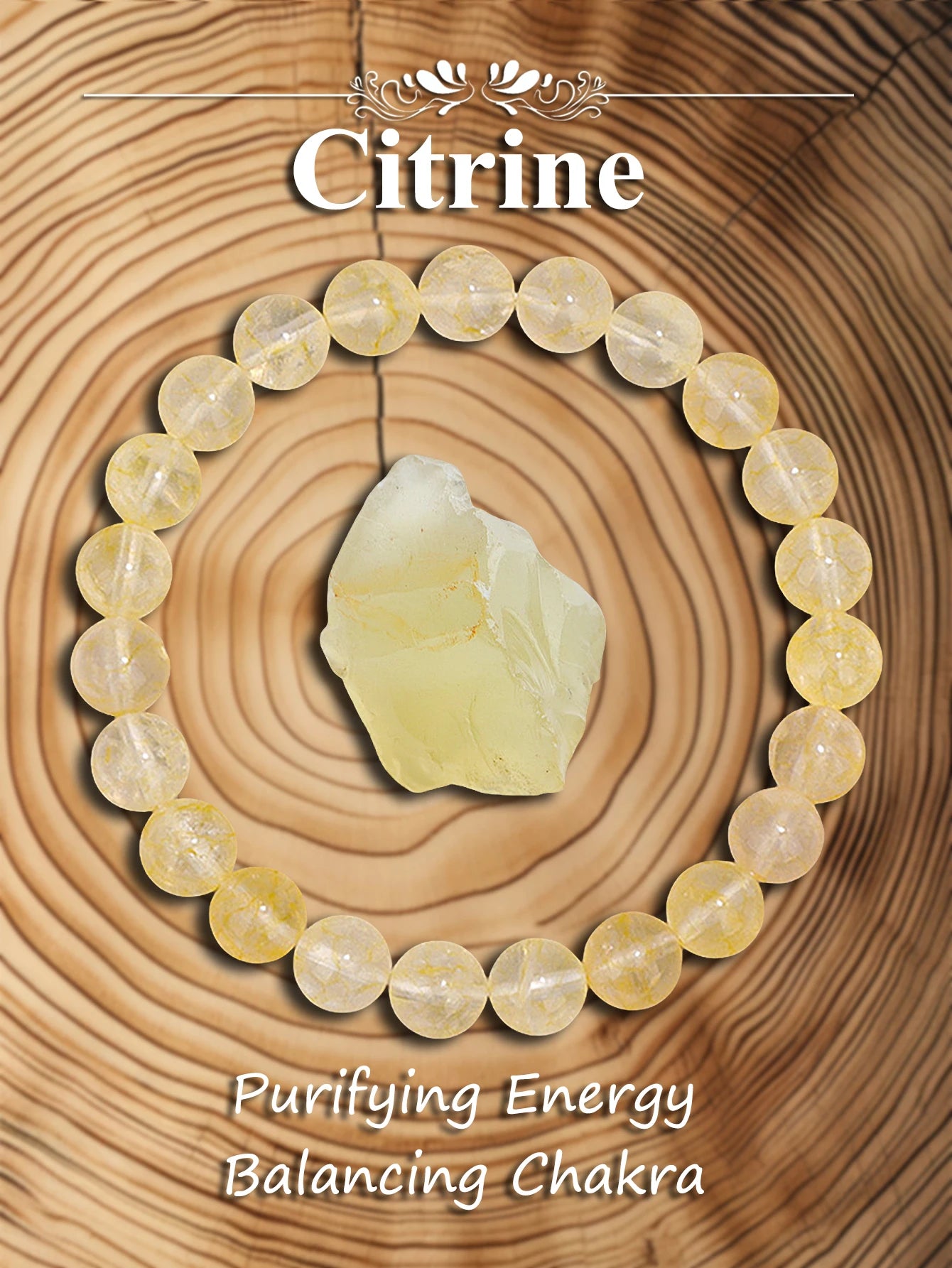 Bracelet en pierre véritable – 3 tailles au choix