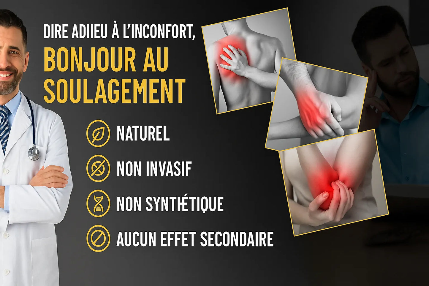 Bracelet HYKCOS en Cuivre Pur – Thérapie Magnétique 3500 Gauss | Énergie & Bien-Être