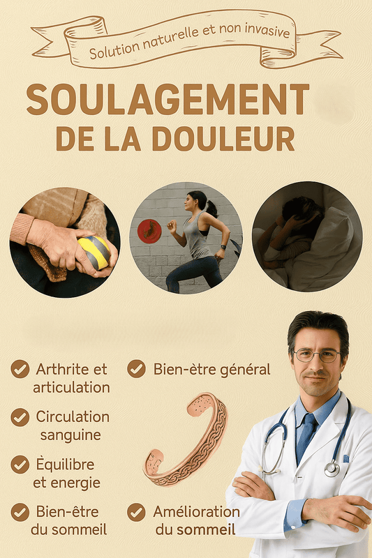 Le Cuivre et la Magnétothérapie : Un Remède Naturel Contre la Douleur