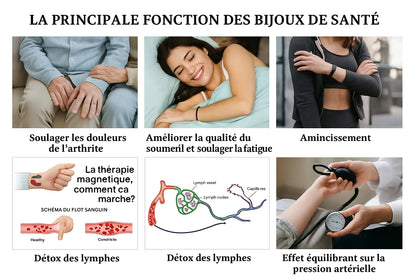 Bracelet HYKCOS en Cuivre Pur – Thérapie Magnétique 3500 Gauss | Énergie &amp; Bien-Être